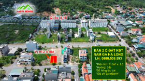 CHÍNH CHỦ CẦN BÁN 2 Ô ĐẤT CẠNH NHAU TẠI KĐT NAM GA HẠ LONG